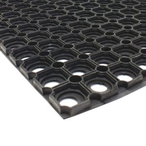 JVL SCRAPER MAT RUBBER RONDO 01-054