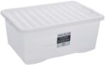 CLEAR BOX & LID 45LTR 10870