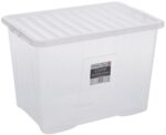 CLEAR BOX & LID 80LTR 11315