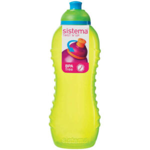 WATER BOTTLE 460ML TWIST N SIP SQUEEZE