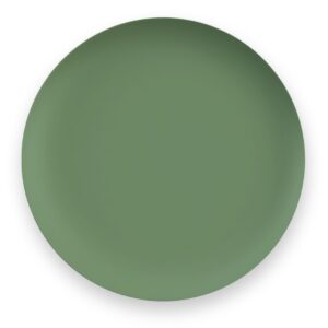 DINNER PLATE MELAMINE MED GARDEN GRN