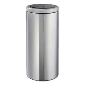 ZPP TOUCH BIN BRILLIANT STEEL 30LTR