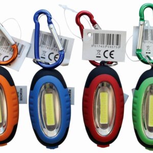 LED TORCH KEYRING CARABINER 1W