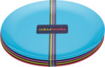 BRIGHT MELAMINE DINNER PLATE 4PK