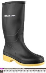 WELLINGTON BOOTS BLACK SIZE 28/10