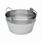 KC MASLIN PAN STAINLESS STEEL 9LTR