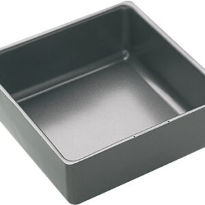 KC CAKE TIN 10IN SQ LOOSE BASE