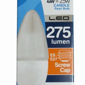 LED CANDLE 3W E27 WARM WHITE