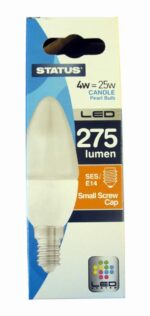 LED CANDLE 3W E14 WARM WHITE