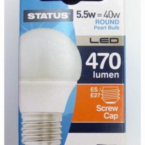 LED LIGHT BULB GOLF 5W E27 WARM WHITE