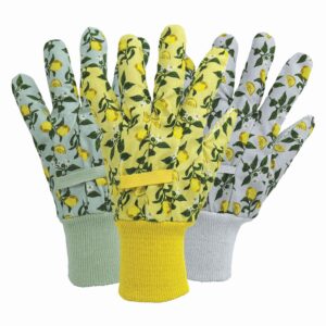 BRIERS 4560008 SICILIAN LEMON GLOVE 3PK