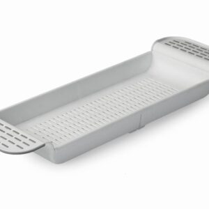BATH TRAY EXTENDABLE WHT
