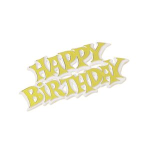 HAPPY BIRTHDAY MOTTO GOLD BP1