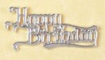 HAPPY BIRTHDAY SILVER BP32