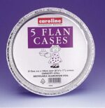 FOIL FLAN CASE 8IN PK 5 1054