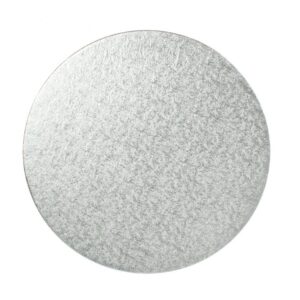 DRUM RND 08IN SILVER 87133