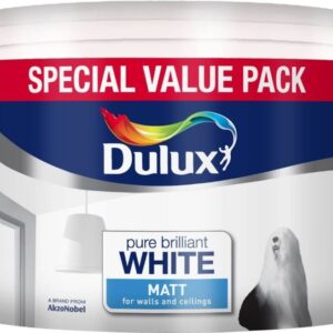 DULUX EMULSION MATT PB WHITE 7LTR