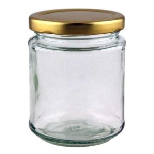 JAM JAR ROUND & LID 300ML