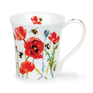 MUG JURA BUSY BEES POPPY