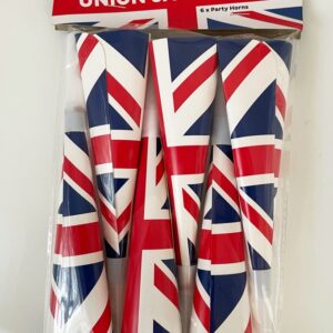 PARTY HORN UNION JACK CLASSIC (6)